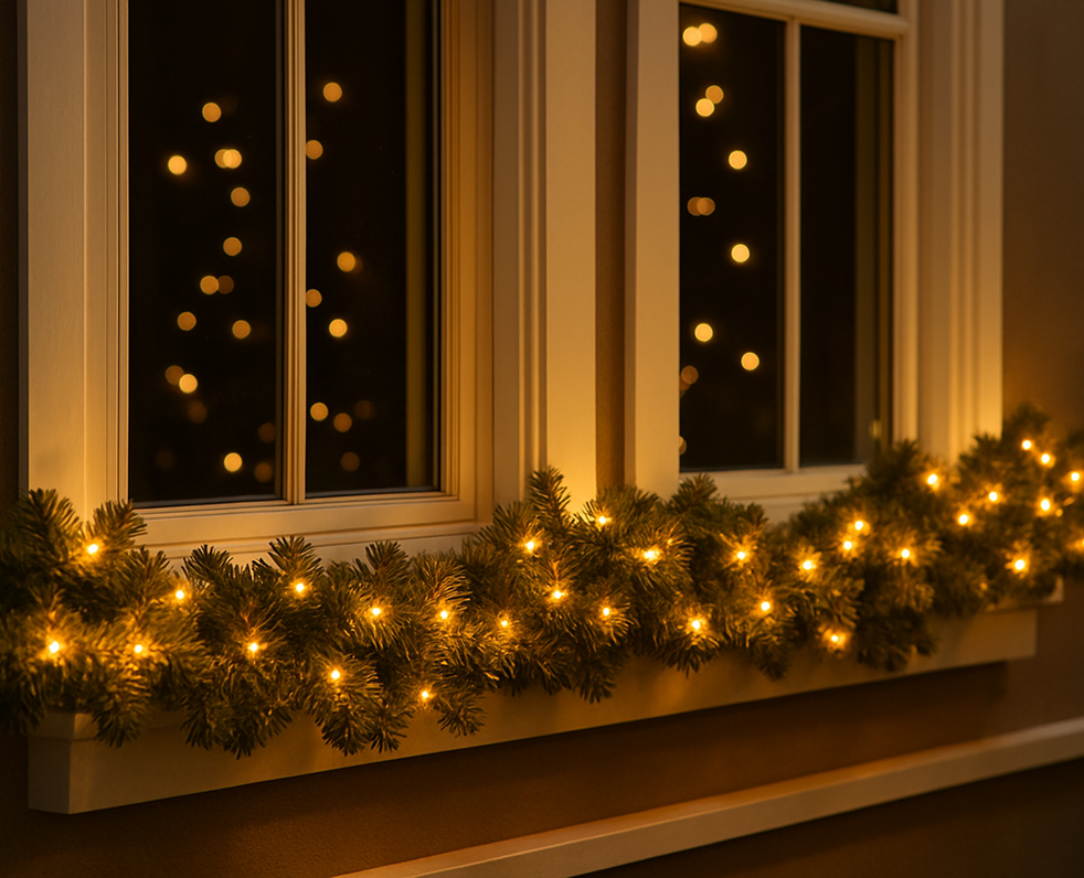 Cetina de brad LED