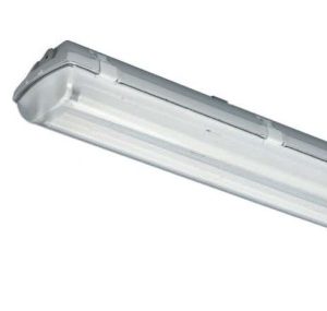 Corp iluminat industrial florescent protejat aparent cu dispersor FIPAD 06 228 HFP PMMA