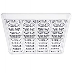 Corp iluminat interior florescent cu reflector montaj aparent FIRA-07-414W PLATOS FARA TUBURI