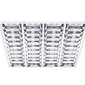 Corp iluminat interior florescent cu reflector montaj incastrat FIRI-07-414W PLATOS FARA TUBURI