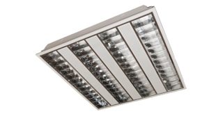 Corp iluminat interior florescent cu reflector montaj incastratFIRI 08 4x14W DP
