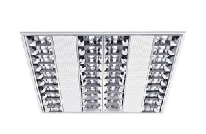 Corp iluminat interior florescent cu reflector montaj incastratFIRI-10-414 DP HFP SOLARIS